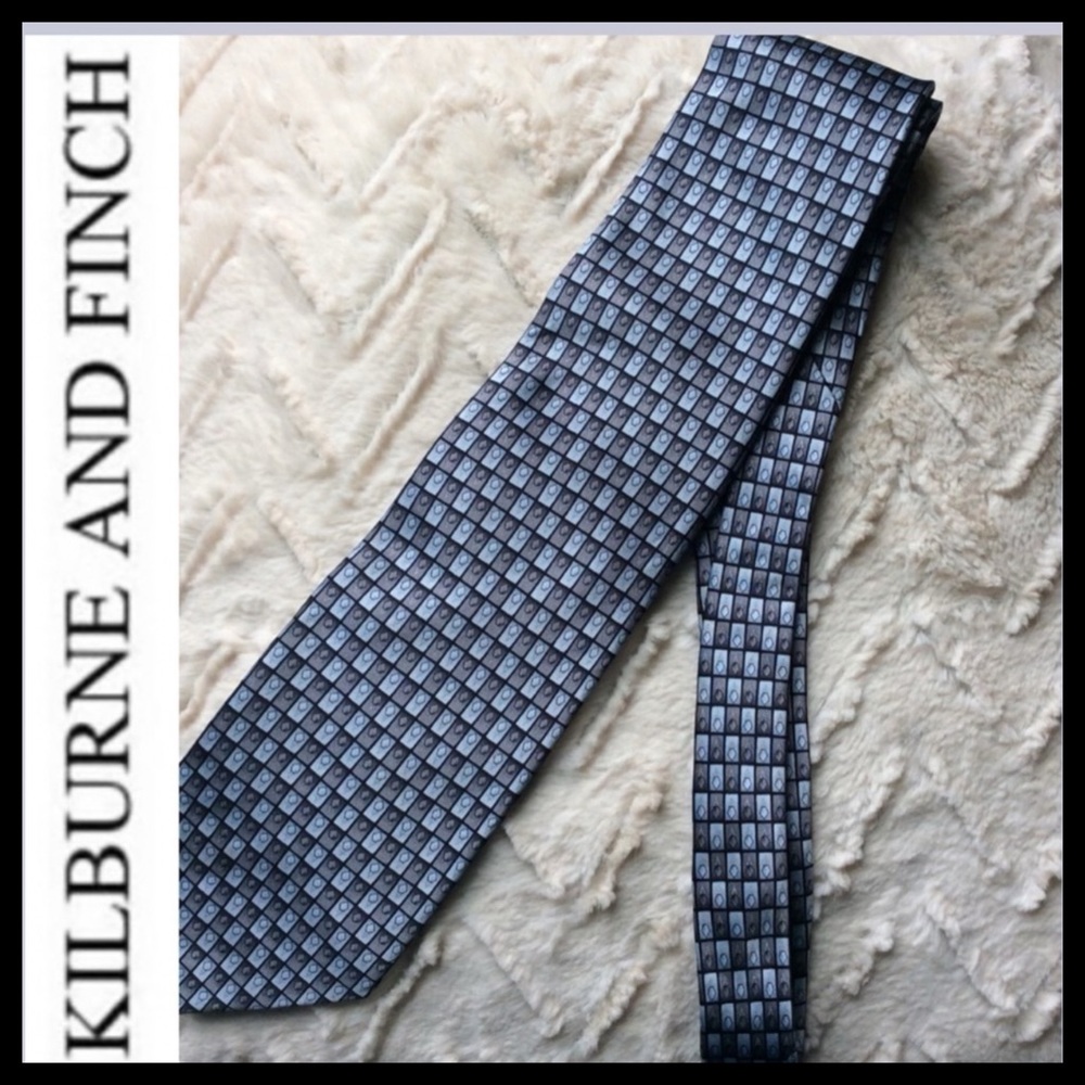 KILBURNE & FINCH Luxury Silk Tie